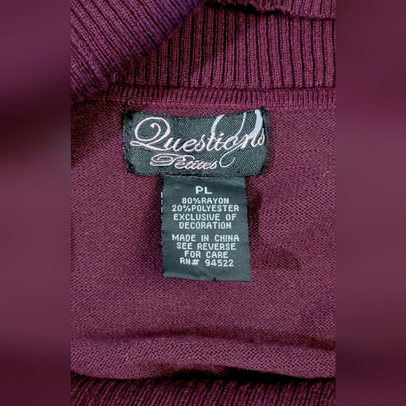 Questions Petites Sweater - Size L - Picture 9 of 9